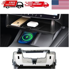 Hidden Under Screen Storage Organizer for Tesla Model Y Model 3 Accessories i...