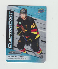 2023-24 Engrained Electrocast Quinn Hughes # EC-4 Please Read