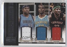 2012 Threads Triple Threats Materials Brendan Haywood Emeka Okafor Ed Davis 2u3
