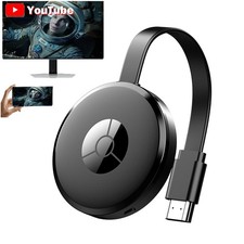 Wireless Display Adapter, AirPlay/Miracast/DLNA Screen Mirroring Dongle for i...