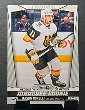 2024-25 O-Pee-Chee #591 Mason Morelli GOLDEN KNIGHTS Marquee Rookie🏒NM/MT