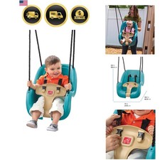 Infant to Toddler Swing, Baby Outdoor Swing, Backyard Bucket Style Swing Seat...