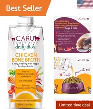 Daily Dish Chicken Broth Meal Topper for Dogs and Cats - 1.1 lbs 18.17 per gallon