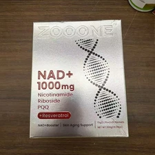 NR1000 NAD+ Drink Mix - Berry Flavor, Energy & Skin Support, 30 Pack