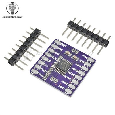 24-Bit Low Power ADS1220 ADC SPI Analog to Digital A/D Converter For Arduino