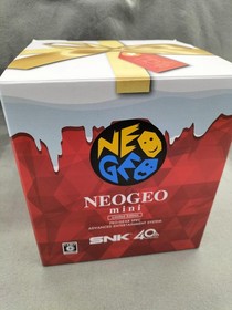 SNK NEOGEO Mini Christmas Limited Edition Retro Console FM1J2X1810 Japan Import