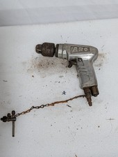 Aro Vintage Pneumatic Air Drill D-handle Keyed Jacobs Chuck With Chuck Key Aro Vintage Pneumatic Air Drill D-handle Keyed Jacobs Chuck With Chuck Key