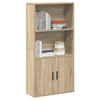BüCherregal Sonoma-Eiche 60X24X120 Cm Holzwerkstoff Standregal