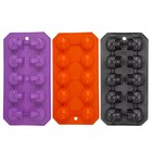 Halloween Ice Cube Tray Plastic 10 Cubes Per Tray - Choose Design