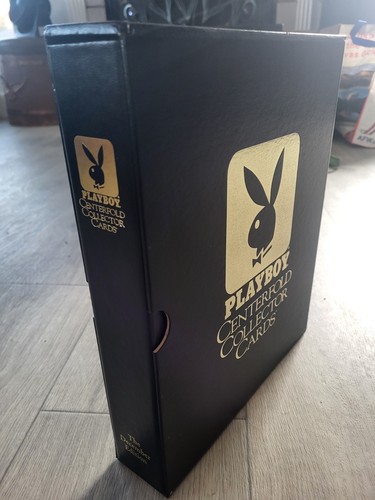 Playboy Centerfold Collector Cards Factory Set Numbered w/ Binder ADULT
