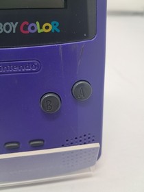 Nintendo Gameboy Color. Grape with Tetris and Shamus. Tested Working 