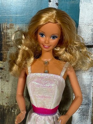 CRYSTAL Barbie - wunderschön - mit Kette & Ring - Vintage 80s
