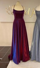 Angel Forever AF20401 size 16 XL Fushia Glitter Dress Lace Up NWT