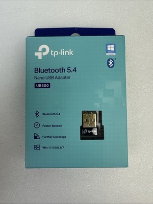 TP-Link Bluetooth 5.4 Nano USB Adapter UB500 - Windows 11/10/8.1/7