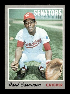 1970 Topps #84 Paul Casanova Senators EX-MT *3q