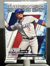 2021 Topps Opening Day #OOD-3 Javier Baez Outstanding Opening Day