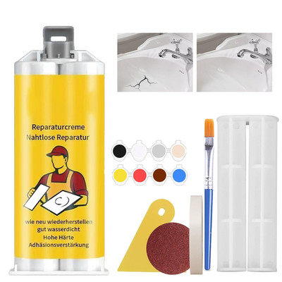 Tile and Granite Repair Kit, 2026 Upgraded Porcelain Tile Stone Crack Repair Kit