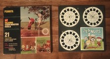 Vintage Peanuts Talking View Master 3 Reels