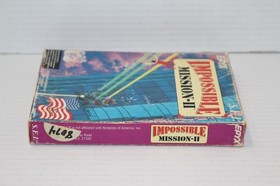 Impossible Mission II Nintendo NES Box And Manual No Game