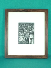 The Hours After Noon Wood Engraving Limited ED 12/150 Signed Rosemary Feit Covey