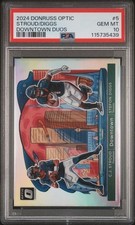 2024 Panini Donruss Optic - Downtown Duos C.J. Stroud, Stefon Diggs #5