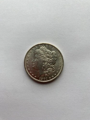 1901-O   Morgan Silver Dollar, BU very nice coin