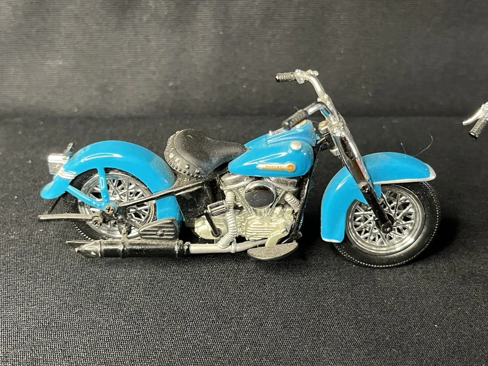 FRANKLIN MINT 1949 1957 HARLEY DAVIDSON Hydra Glide FL XL Sportster Lot 1:24 SEE - Image 4 of 4