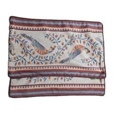 Designer Vintage Throw Pillow Covers 12"x20"Red Soft Velvet Lumbar Set Of 2