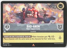 Bad Anon Villain Support Center 203/204 Shimmering Skies Disney Lorcana