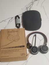 Jabra Evolve 65 TE Wireless USB-A MS Stereo On-Ear Headset Black 6599
