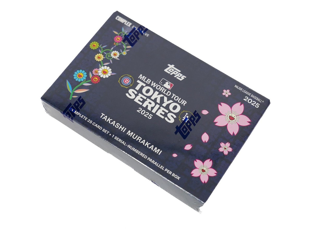 2025 TOPPS MLB WORLD TOUR TOKYO SERIES TAKASHI MURAKAMI BOX