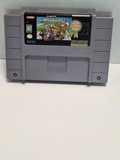 Super Mario Kart SNES Super Nintendo Player’s Choice Authentic Tested Working