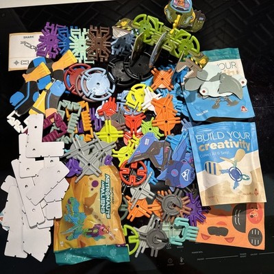 Wendy's Smart Links Lot 100+ Building Toy Plastic Parts Pieces Kids Meal Promo
