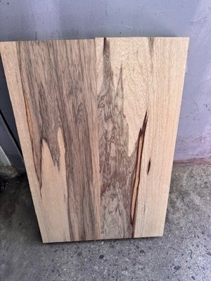 Black Limba 22.5''x15.5''x1.75'' Variegated Kiln Dried  Bass Body blank KD Frake