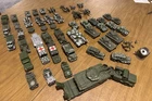Large Lot ( Over50) Assorted Vintage Dinky Military Vehicles.