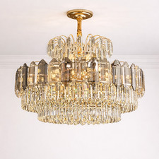Modern LED Crystal Ceiling Chandelier Luxury Pendant Light for Living Room
