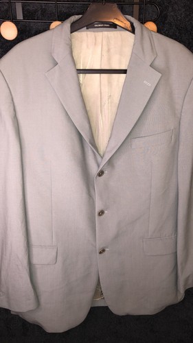 Balmain, Vintage Balmain 1990-200s Mens Suit Jacket Grey