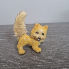 De colección Años 90 Kenner Lps Littelest Tienda de Mascotas Gato Cola Difusa Coleccionable