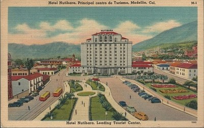 Hotel Nutibara Medellin Colombia Postcard Tourist Center