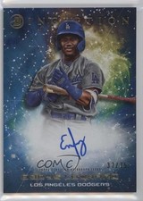 2022 Bowman Inception Primordial Prospects Blue Foil /75 Eddys Leonard Auto 0ix9