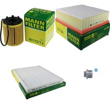 MANN-FILTER Inspektionspaket Filterset für Fiat Grande Punto 1.4 T-Jet Alfa