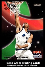 1996 SkyBox USA Anfernee Hardaway #11 USA NBA Basketball