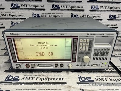 Rohde & Schwarz CMD 80 Digital Radiocommunication Tester w/Warranty