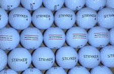 50 STRYKER Golf Balls Grade 4A Near Mint Free U.S. Shipping