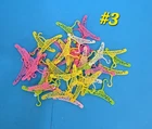 Vintage 1960's Mattel Barbie Filagree 11" Doll Size Plastic Hangers Accessories
