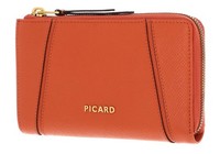 Picard Chic Way 1 Zip Wallet GeldböRse Orange Orange Neu