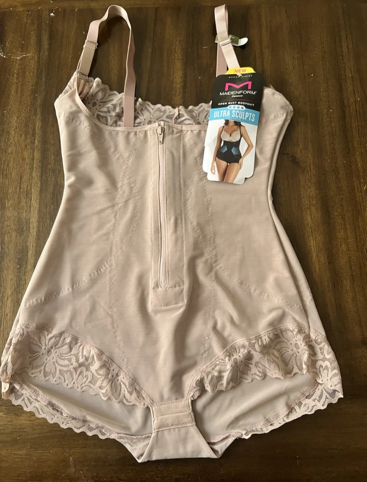 Body MAIDENFORM Mujer Prendas moldeadoras Ultra Sculpts Busto Abierto FLS107 Foto 3 de 4