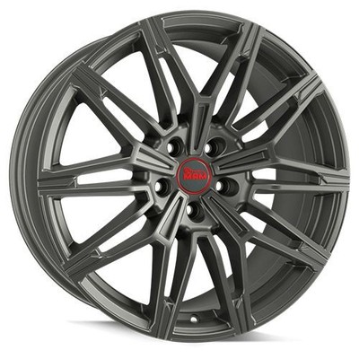 1x MAM WHEELS MAM B3N palladium painted 8.5Jx19 5x112 ET30