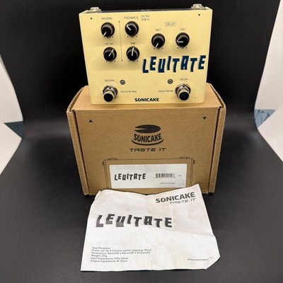SONICAKE Levitate Digital Delay and Reverb 2 in 1 Guitar Effects Pedal