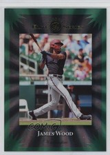 2025 Panini Donruss Elite Series Green Lazer James Wood #8 1g0v